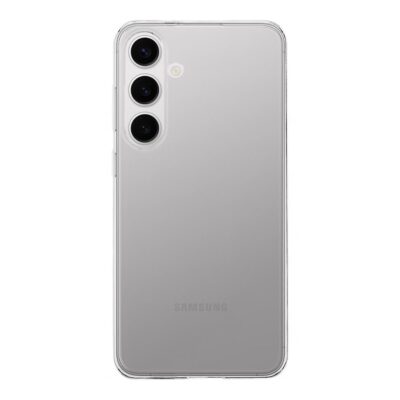 Skaidrus dėklas Tactical TPU telefonui Samsung Galaxy S24 Plus su trimis fotoaparato objektyvais