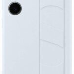 Šviesiai mėlynas originalus dėklas EF-GS926CLE Standing Grip Cover telefonui Samsung Galaxy S24 Plus su kamera ir rankena