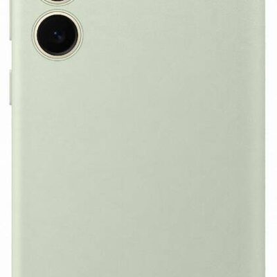 Šviesiai žalias originalus dėklas EF-ZS926CGE Smart View telefonui Samsung Galaxy S24 Plus su trimis kameromis ir priekiu matomas