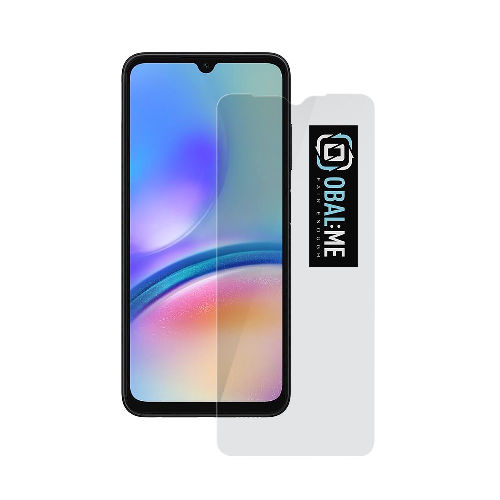 Skaidrus apsauginis ekrano stikliukas Samsung Galaxy A05s OBAL:ME Skaidrus apsauginis ekrano stikliukas Samsung Galaxy A05s su OBAL:ME ženklu