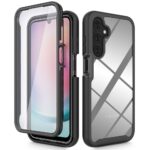 Juodas dėklas Samsung Galaxy A25 5G Tech-Protect Defense 360 su permatomu dangčiu