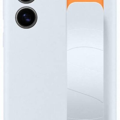 Sviesiai melynas originalus deklas EF-GS928CLE Standing Grip Cover telefonui Samsung Galaxy S24 Ultra su rankena ir kameros ziedais