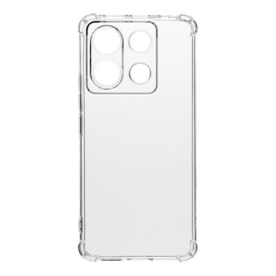 Skaidrus dėklas Tactical TPU Plyo telefonui Xiaomi Redmi Note 13 Pro 5G su kamerų apsauga ir kampų apsaugomis
