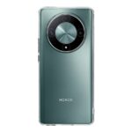 Skaidrus dėklas Tactical TPU telefonui Honor Magic 6 Lite 5G ant žalios spalvos Honor telefono