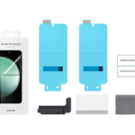 Apsauginė ekrano plėvelė telefonui Samsung Galaxy S23 FE su priedais ir pakuote