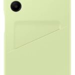 Lime originalus dėklas Samsung Galaxy A15 su kortelės lizdu šviesiai žalia spalva