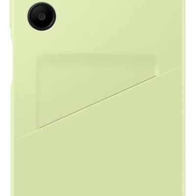 Lime originalus dėklas Samsung Galaxy A15 su kortelės lizdu šviesiai žalia spalva