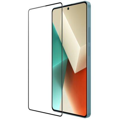 Juodas apsauginis grūdintas stiklas Nillkin Tempered Glass 2.5D CP+ PRO telefonui Xiaomi Redmi Note 13 Pro 5G arba Poco X6 5G