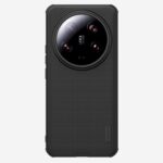 Juodas dėklas Nillkin Super Frosted PRO Magnetic telefonui Xiaomi 14 Ultra su apsauga aplink kameros modulį