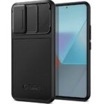 Juodas dėklas Xiaomi Redmi Note 13 Pro 5G su kameros apsauga Tech-Protect Velar Cam plus