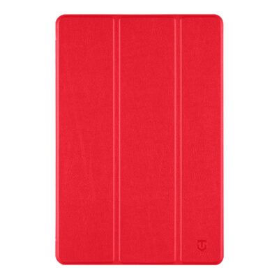 Raudonas atverčiamas dėklas Xiaomi Redmi Pad SE Tactical Book Tri Fold su trimis lankais