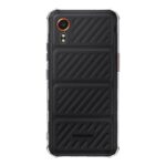 Skaidrus dėklas Tactical TPU Plyo telefonui Samsung Galaxy Xcover 7 juodos spalvos raštuotas