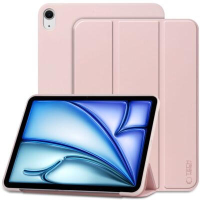Rausvas dėklas Apple Ipad Air 10.9 Tech-Protect Smartcase su stovu
