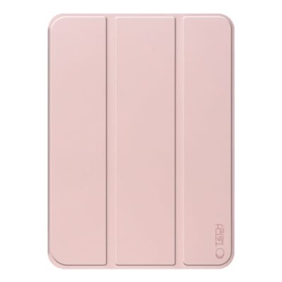 Rausvas dėklas Apple Ipad Air 10.9 4 5 2020 2022 11 6 2024 Tech Protect Smartcase trijų sulankstomų dalių