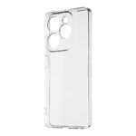 Skaidrus deklas Infinix Hot 40i OBALME TPU is skaidrus ir turi ispjovas kamerai bei mygtukams