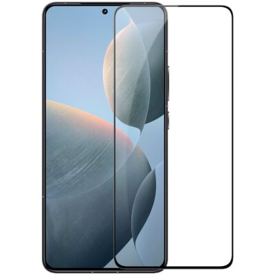 Juodas apsauginis grūdintas stiklas Nillkin Tempered Glass 2.5D CP+ PRO telefonui Xiaomi Poco F6