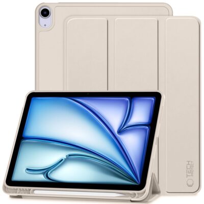 Starlight dėklas Apple Ipad Air 10.9 4 5 2020-2022 11 6 2024 Tech-Protect SC Pen smelio spalvos