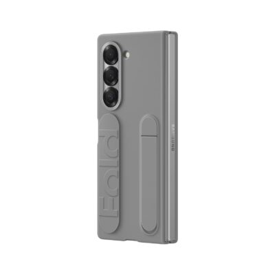 Pilkas originalus deklas EF-MF956TJE su dirzeliu telefonui Samsung Galaxy Z Fold 6