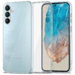 Skaidrus dėklas Samsung Galaxy M35 5G Tech-Protect FlexAir šonuose matomi mygtukai ir permatomas dizainas