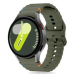 Žalia apyrankė Samsung Galaxy Watch su silikoniniu sportiniu dirželiu