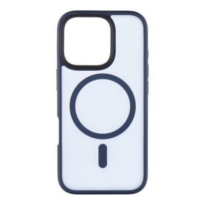 Tamsiai mėlynas dėklas Apple Iphone 16 Pro Tactical MagForce Hyperstealth su magnetiniu žiedu ir apsauga kamerai