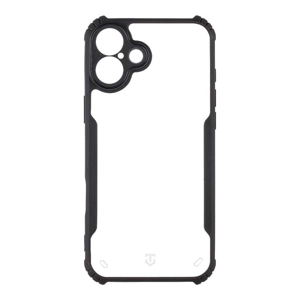 Skaidrus-juodas dėklas Tactical Quantum Stealth iPhone 16 Plus Skaidrus-juodas dėklas Tactical Quantum Stealth telefonui Apple iPhone 16 Plus su apsauga kameros sričiai