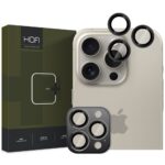 Juodas stiklas galiniai kamerai Apple Iphone 16 Pro ir 16 Pro Max Hofi Camring Pro plius