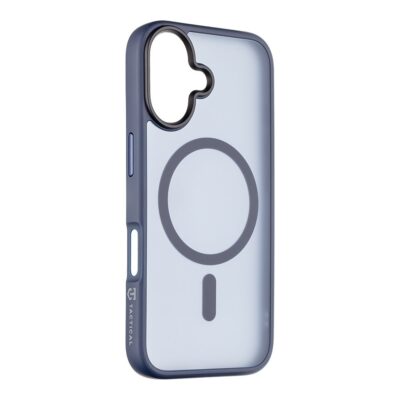 Mėlynas dėklas Apple Iphone 16 Tactical MagForce Hyperstealth su permatomu viršumi ir apsauga kamerai