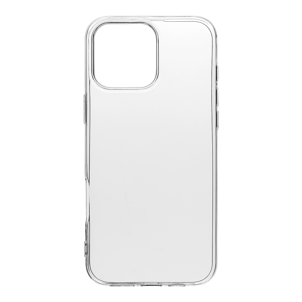 Skaidrus dėklas Apple iPhone 16 Pro Max OBAL ME TPU Skaidrus dėklas Apple iPhone 16 Pro Max OBAL ME TPU lenktomis kraštinėmis