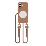 Rudas dėklas Apple Iphone 16 Tech-Protect Magnecklace Magsafe su magnetiniu papildomu aksesuaru