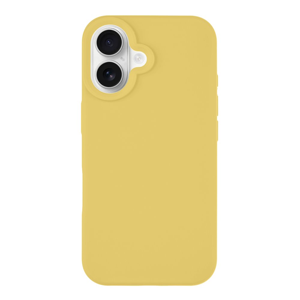 Banana dėklas Tactical MagForce Velvet Smoothie telefonui Apple iPhone 16 Banana dėklas Tactical MagForce Velvet Smoothie telefonui Apple iPhone 16 geltonos spalvos