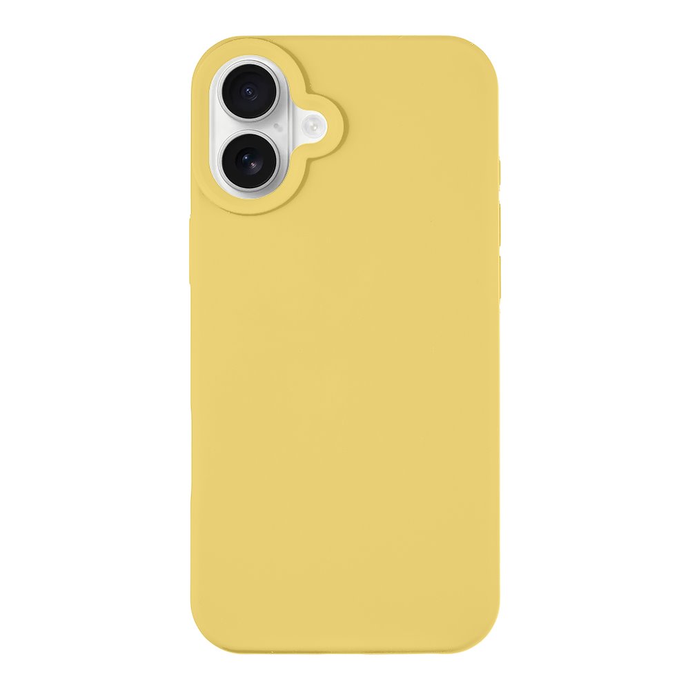 Banana dėklas Tactical MagForce Velvet Smoothie Banana dėklas Tactical MagForce Velvet Smoothie telefonui Apple iPhone 16 Plus geltonos spalvos