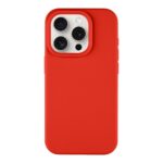 Raudonas Chilli dėklas Tactical MagForce Velvet Smoothie telefonui Apple iPhone 15 Pro su matiniu paviršiumi