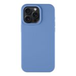 Avatar dėklas Tactical MagForce Velvet Smoothie telefonui Apple iPhone 15 Pro Max šviesiai mėlynas silikono dėklas su kameros apsauga