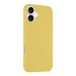 Banana dėklas Tactical Velvet Smoothie telefonui Apple iPhone 16 Plus geltonos spalvos