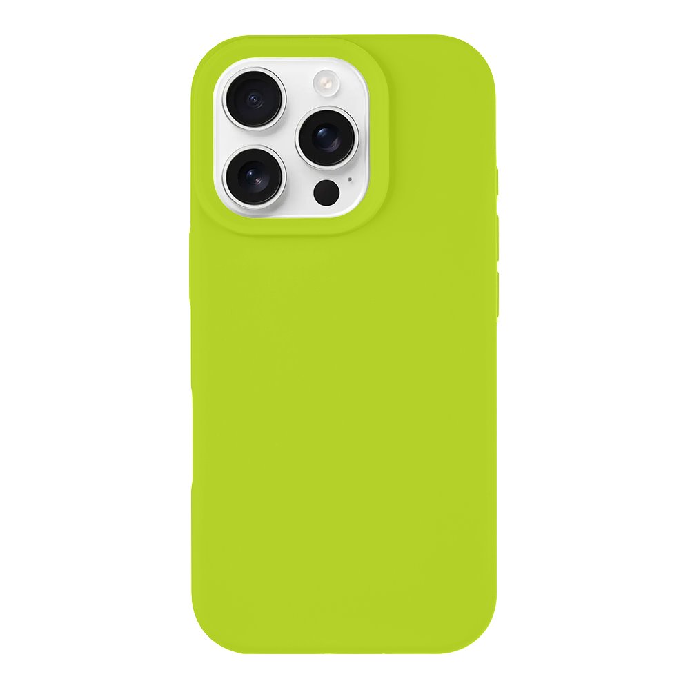 Avocado dėklas Tactical Velvet Smoothie telefonui Apple iPhone 16 Pro Avocado dėklas Tactical Velvet Smoothie telefonui Apple iPhone 16 Pro ryškiai žalia spalva