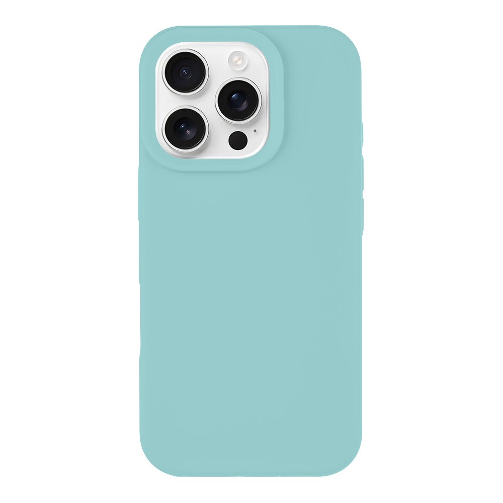 Maldives dėklas Tactical Velvet Smoothie iPhone 16 Pro Maldives dėklas Tactical Velvet Smoothie telefonui Apple iPhone 16 Pro šviesiai mėlynas atgalinė pusė su trimis kameromis