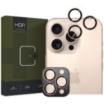 Desert titano spalvos stikliniai žiedai Apple Iphone 16 Pro galiniams kamerų objektyvams