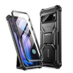 Juodas dėklas Google Pixel 9 Pro XL Supcase IBLSN Armorbox su ekrano apsauga