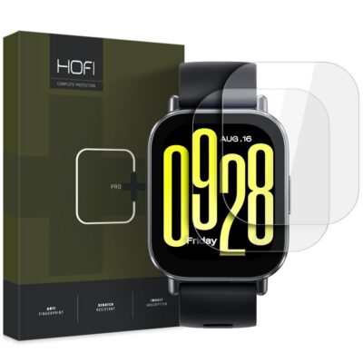 Apsauginis ekrano stikliukas Xiaomi Redmi Watch 5 Active Hofi Glass Pro 2 pack prie laikrodzio ekrano