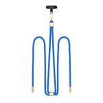 Cobalt-auksinis dirželis TECH-PROTECT C2S ROPE CROSSBODY STRAP ryškiai mėlynas su auksinio tono detalėmis