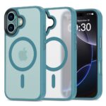 Matinis melsvas dėklas Apple Iphone 16 Tech-Protect Magmat Magsafe su apsaugine kamera