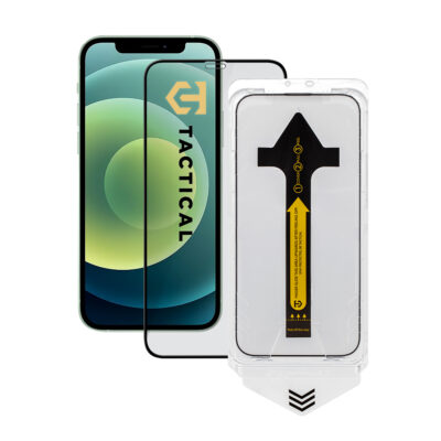 Apsauginis ekrano stikliukas Apple iPhone 11 XR Tactical Impact Barrier for Rookies juodu kraštu