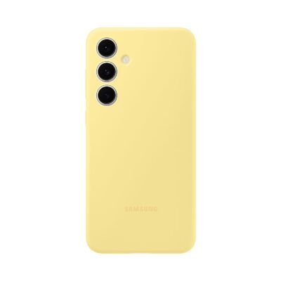 Geltonas originalus dėklas Samsung Galaxy S24 FE EF-PS721CYE silikoninis pagrindinis vaizdas