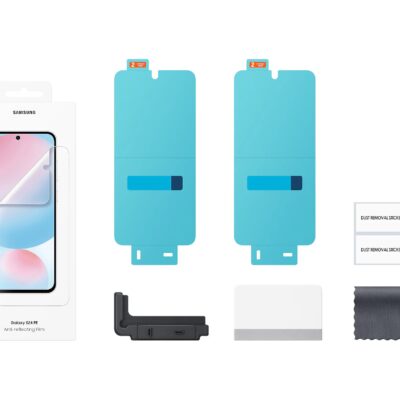 Originali apsauginė ekrano plėvelė Samsung Galaxy S24 FE EF-US721CTE su priedais