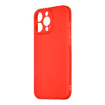 Raudonas dėklas Apple iPhone 16 Pro Max OBAL ME Matte TPU pagamintas iš matinio TPU medžiagos