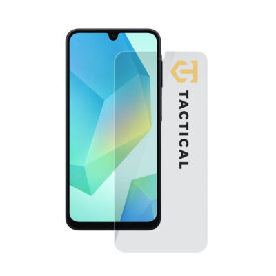 Skaidrus apsauginis stiklas telefonui Samsung Galaxy A16 5G Tactical Glass Shield 2.5D ant telefono ekrano