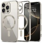 Titano spalvos dėklas Apple Iphone 16 Pro Tech-Protect Magflex Magsafe su apsauga aplink kameros objektyvą