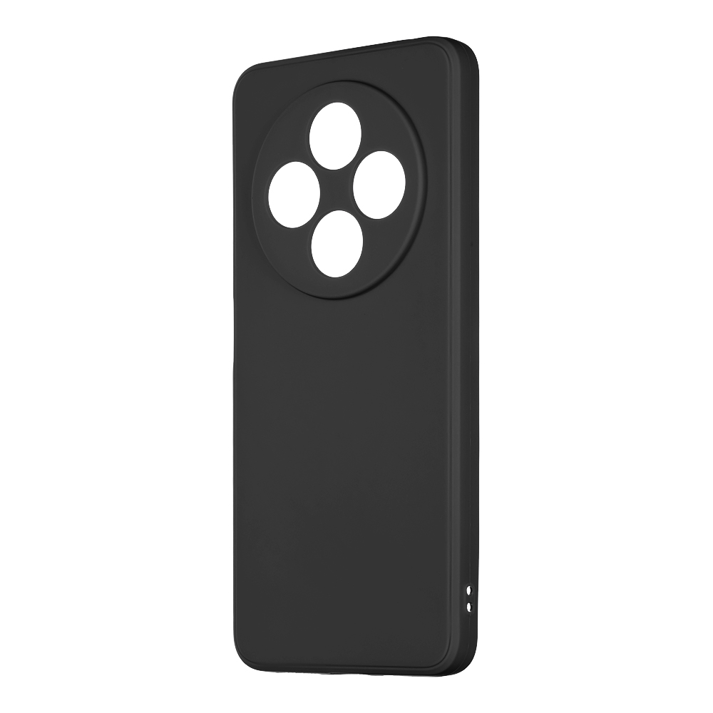 Juodas dėklas Xiaomi Redmi 14C 4G OBALME Matte TPU Juodas dėklas Xiaomi Redmi 14C 4G OBALME Matte TPU su keturių kamerų išpjova
