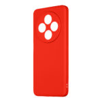Raudonas dėklas Xiaomi Redmi 14C 4G OBALME Matte TPU su apvalia kamera